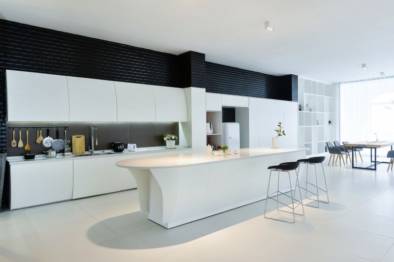 Maximizes cabinet and counter space